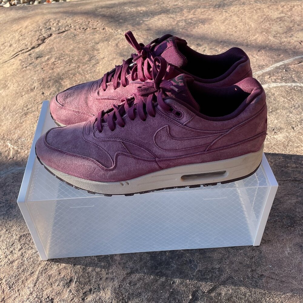 NIKE AIR MAX 1 BORDEAUX DESERT SAND